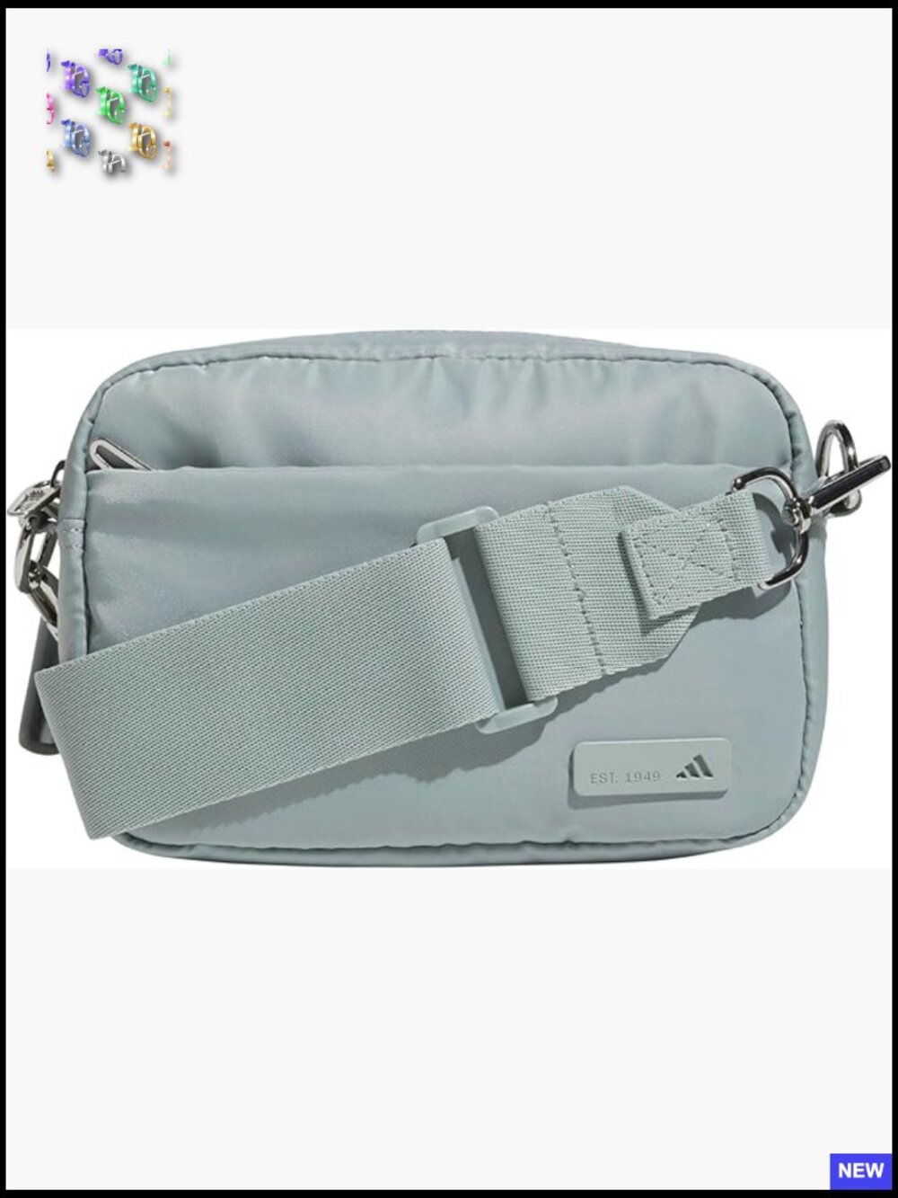 Premium Crossbody Bag Adjustable Strap Multiple Pockets Durable Polyester Chic